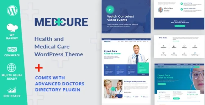 Medcure – Health and Medical Care WordPress Theme