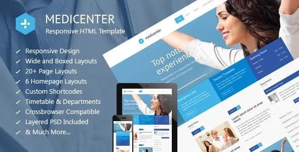 MediCenter – Health Medical Clinic WordPress Theme