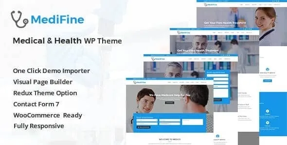 MediFine – Health and Medical WordPress Theme