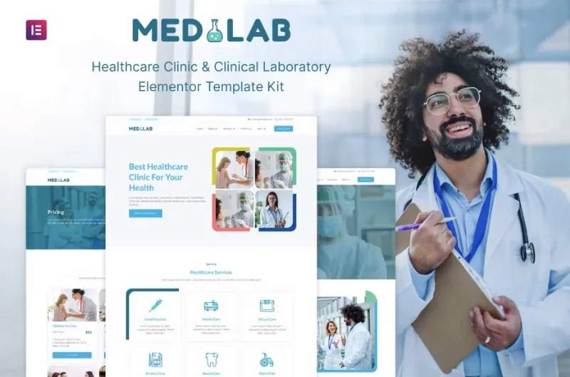 Medilab – Healthcare & Clinical Laboratory Elementor Template