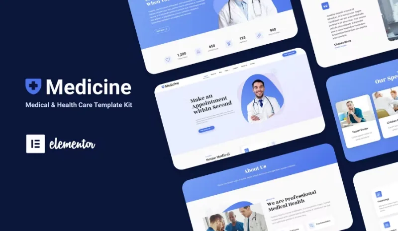 Medisine – Medical Elementor Template