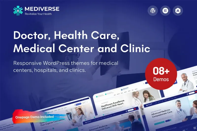 Mediverse - Health Medical Clinic WordPress Theme