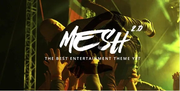 MESH | Music, Band, Musician, Event, Club Theme