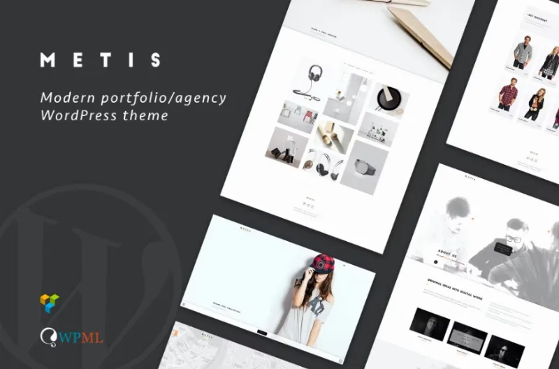 Metis – Portfolio / Agency WordPress Theme