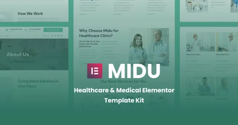 Midu – Healthcare & Medical Elementor Template