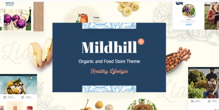 Mildhill – Organic and Food Store Theme