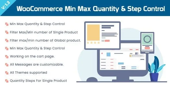 Min Max Quantity & Step Control for WooCommerce (PRO)