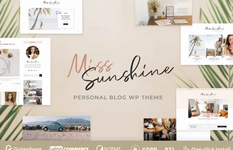 Miss Sunshine – Lifestyle & Beauty Women Blog