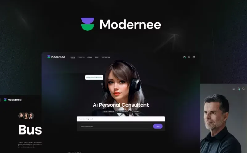 Modernee — AI Integration & Digital Transformation WordPress Theme