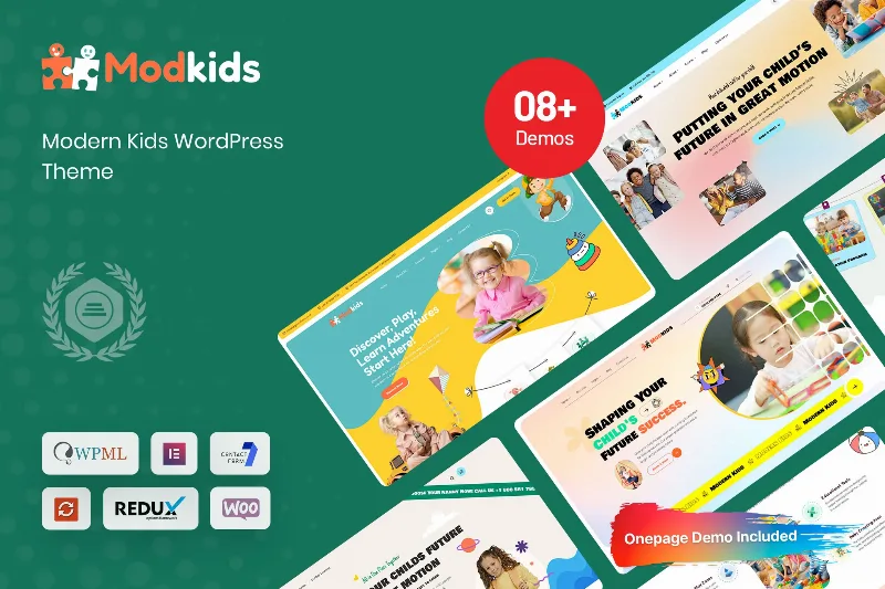 Modkids - Modern Kids WordPress Theme