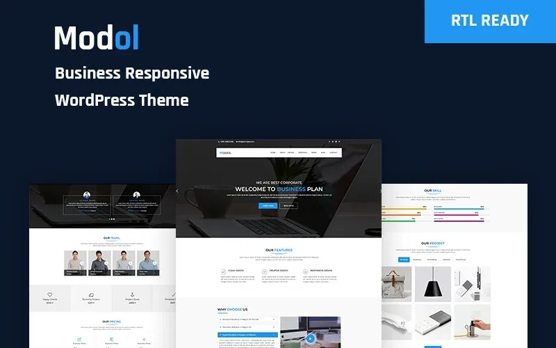Modol – Business Responsive WordPress Theme