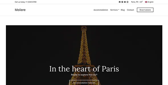 Moliere WordPress Theme