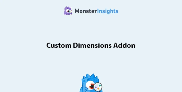 MonsterInsights Custom Dimensions Addon