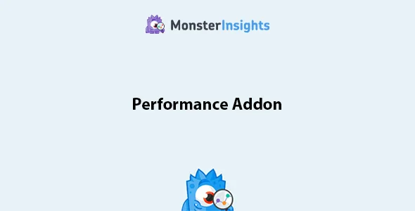 MonsterInsights Performance Addon