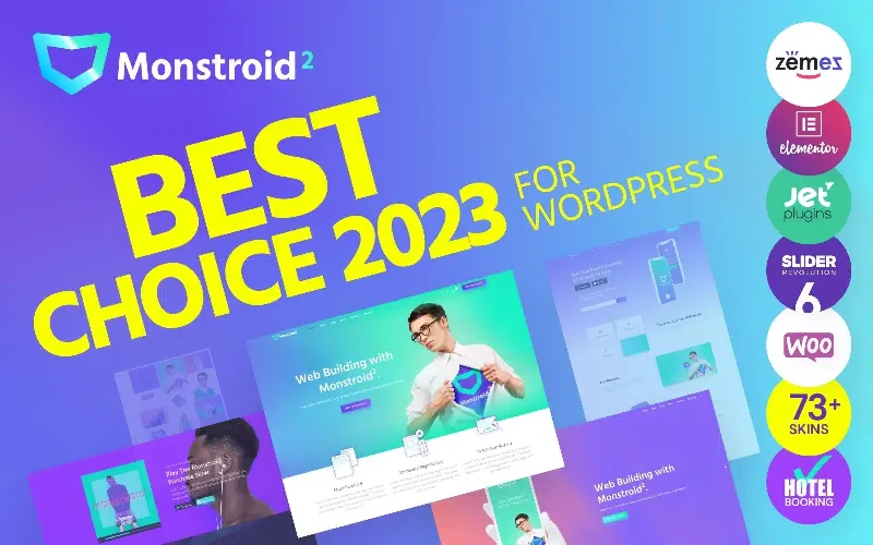 Monstroid2 - Multipurpose Modular WordPress Elementor Theme WordPress Theme