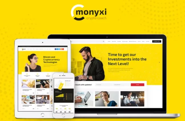 Monyxi – CryptoCurrency Wordpress Theme