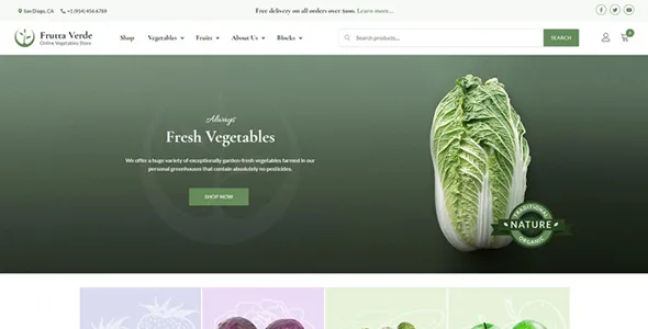 MotoPress Frutta Verde Theme