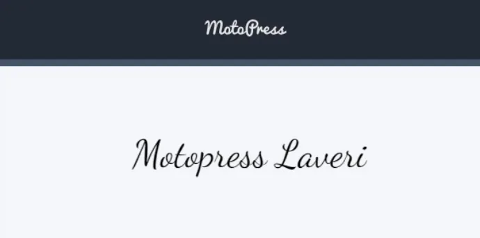 Motopress Laveri