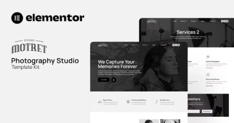 Motret – Digital Marketing Elementor Template