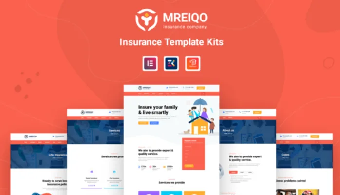 Mreiqo – Insurance Elementor Template