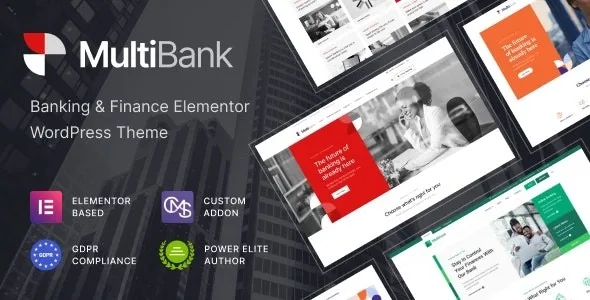 Multibank – Business and Finance WordPress Theme