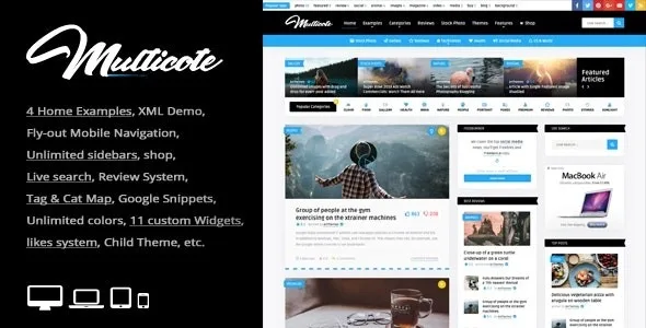 Multicote – Magazine and WooCommerce WordPress Theme