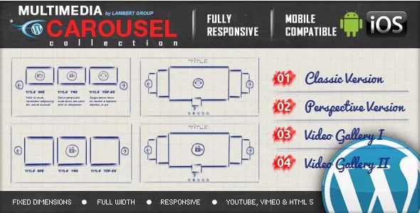 Multimedia Carousel - Classic & Perspective versions