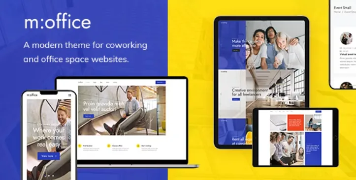 MultiOffice – Coworking Space Theme
