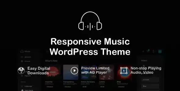 Musik Music WordPress Theme