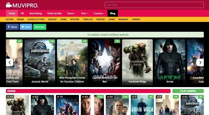 Muvipro – Movie WordPress Theme