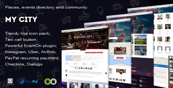 MyCity – Geolocation directory and events guide