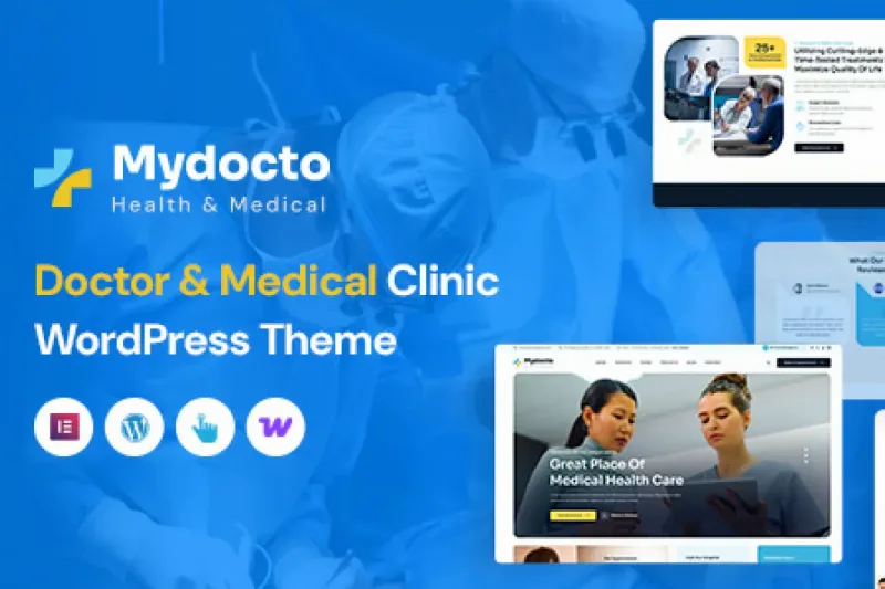 Mydocto - Health & Medical WordPress Theme