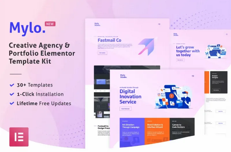 Mylo – Creative Agency & Portfolio Template