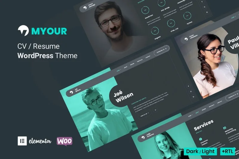 Myour – Resume Theme