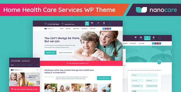NanoCare Home Health Care Theme