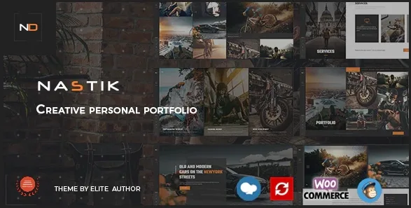 Nastik – Creative Portfolio WordPress Theme
