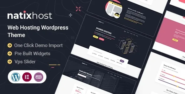 Natix – Web Hosting WordPress & WHMCS Theme