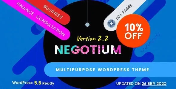 Negotium – Multipurpose Business WordPress Template