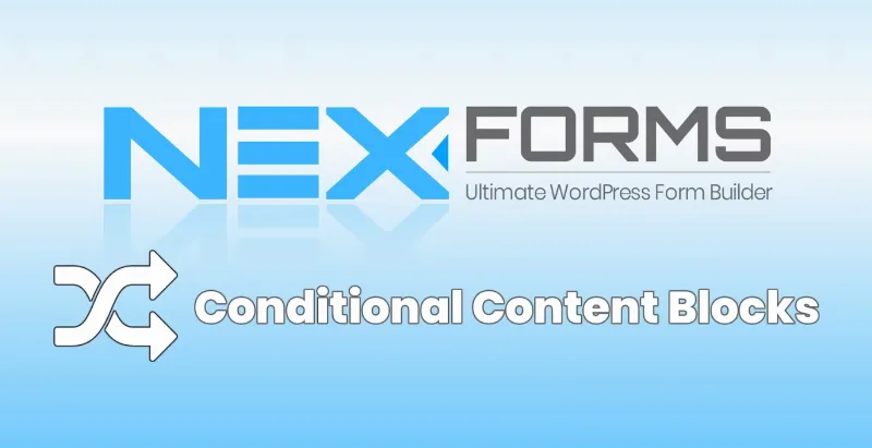 NEX-Forms ADD ON - Conditional Content Blocks