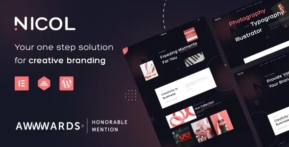 Nicol – Fiery Creative Agency WordPress Theme