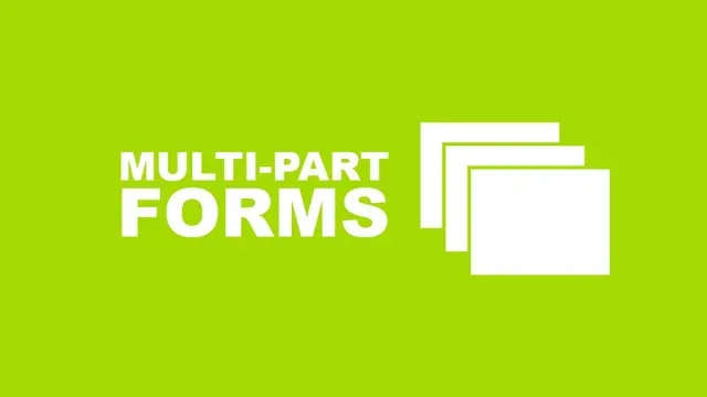 Ninja Forms Multi-Part Forms