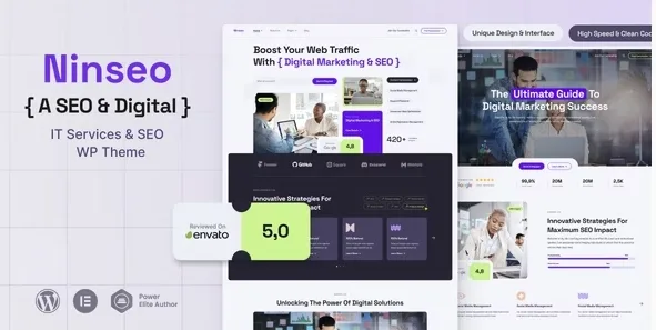 Ninseo – IT Services & SEO WordPress Theme