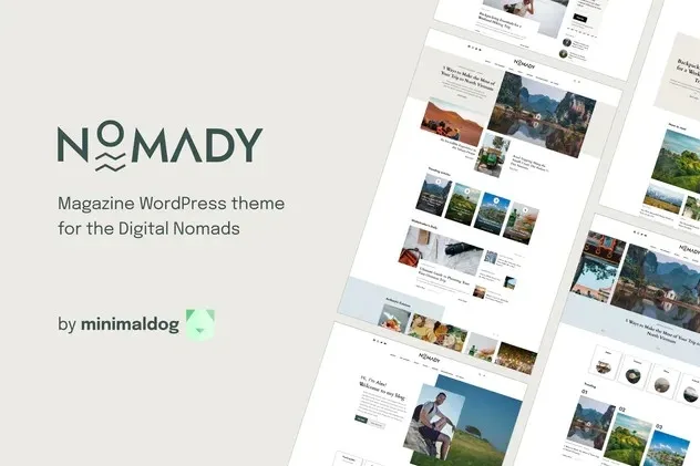 Nomady – Magazine Theme for Digital Nomads