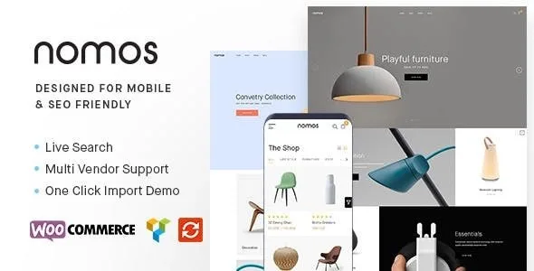 Nomos – Modern AJAX Shop Designed For Mobile