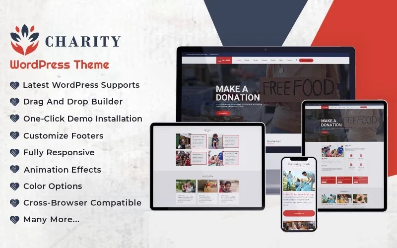Non-profit and Charity WordPress Theme