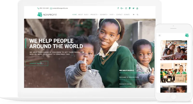 Nonprofit WordPress Theme