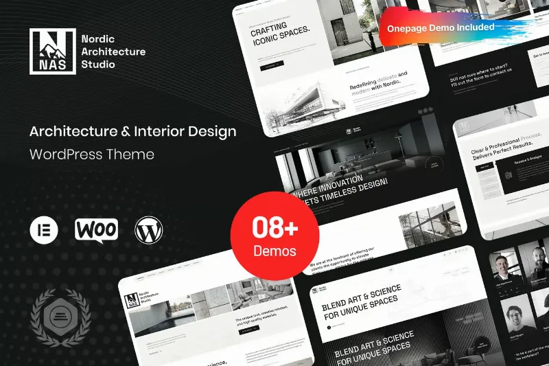 Nordic - Architecture & Interior Design WP Theme