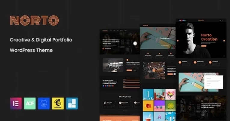 Norto – Creative Portfolio WordPress Theme