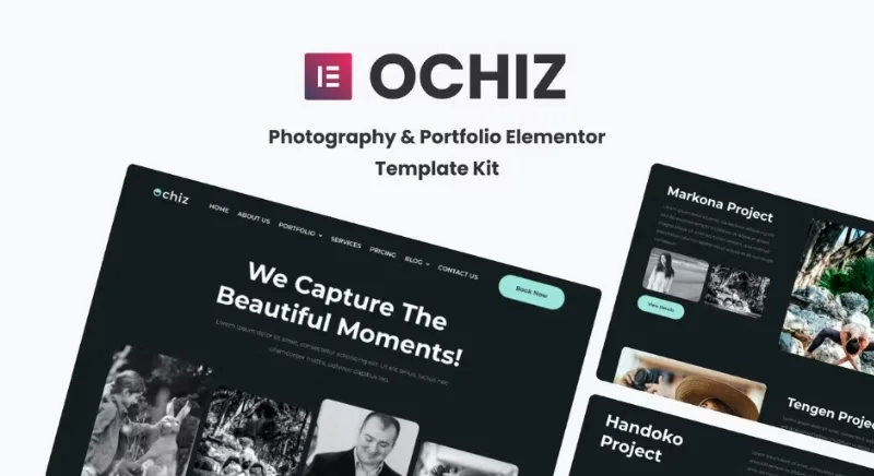 Ochiz – Photography & Portfolio Elementor Template