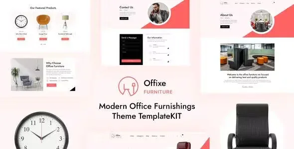 Offixe Furniture Elementor Template Kit